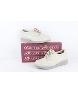 NOS Vtg 90s Streetwear Womens 8.5 C Leather Platform Shoes Sneakers Wint... - $1,567.75 MXN