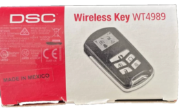 DSC WT4989 4 Button Wireless Backlit Security Key Fob With Icon Display - $17.69