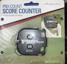 Acuity Pro-Count Score Counter 18 Hole Score Counter Golf Accessory - $90.03 MXN