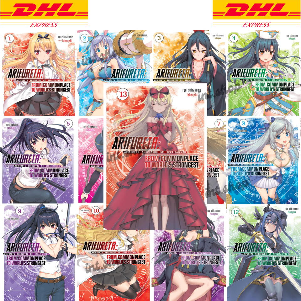 Arifureta: From Commonplace to World’s Strongest Vol.1-13 Full Set Engli... - $167.21