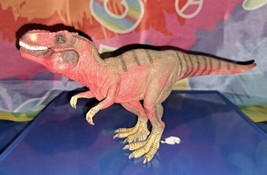 2011 Red Schleich Tyrannosaurus Rex Dinosaur T Rex Figure Toy 5x11” - £14.06 GBP