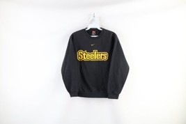 Vintage Nike Boys Medium Faded Spell Out Pittsburgh Steelers Football Sw... - £27.59 GBP
