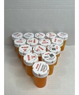 15  Amber Empty Pill Rx Bottles Vials Plastic 13 dram Storage Prescripti... - $15.42 CAD