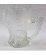 VINTAGE McDonald&#39;s Flinstones Thick Glass Mug - £11.57 GBP