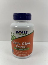 NOW FOODS Cat's Claw Extract - 120 Veg Caps, 05/2024 - $4.95