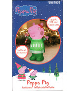 PEPPA PIG 5967907 AIRBLOWN INFLATABLE IN GREEN CHRISTMAS SWEATER 3.2&#39;  -... - €30,17 EUR