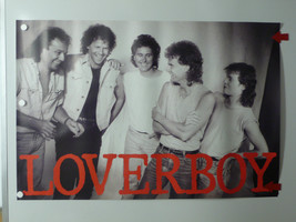 Loverboy Lovin Every Minute Of It Promotional Poster Large 1985 - £12.40 GBP