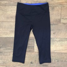 VSX Capri Crop Navy Workout Leggings XS - $371.81 MXN