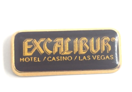 VTG Excalibur Hotel Casino Resort Las Vegas NV Pin Advertise Souvenir Brown... - £9.71 GBP