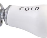 Kingston Brass CCPL1C Replacement Porcelain Cold Bathroom Faucet Handle - £20.37 GBP