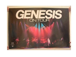 Genesis Poster Tour Poster Early 1980s Old - $1,663.43 MXN