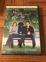 Must Love Dogs (DVD, 2005, Full Frame) - £9.37 GBP