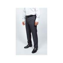 Mens DKNY 100% Wool Two Button Notch Lapel Slim fit Shark Texture 1364 Dark Gray image 10
