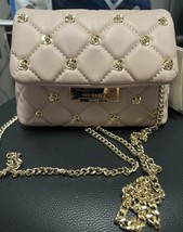Ted Baker Ginn Leather Rose  Studded Chain Strap Crossbody Clutch Bag - $1,840.84 MXN