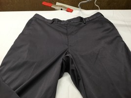 Pebble Beach Performance Pants Comfort Flex Gray 36x32 Chino Pockets - £11.83 GBP