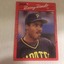 1989 Donruss Pittsburgh Pirates Barry Bonds Trading Card#126 - £3.12 GBP