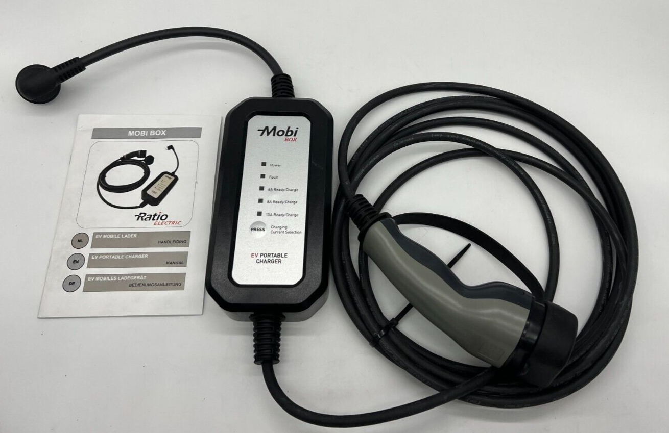 NEW Ratio Electric Mobi Box EV Electric Vehicle Portable Battery Charger... - $98.01