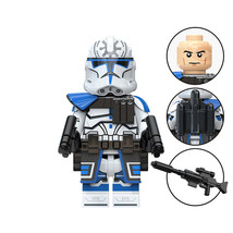 Star Wars 501st Clone Commander Trooper Collectible Minifigure - $3.60