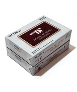 SONY Mini DVM 85 HD Digital Video Cassette Tape MADE in JAPAN Lot of 2