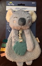 Itzy Ritzy Grey Koala Itzy Lovey Plush Koala With Silicone Teether Toy Nwt - £12.20 GBP