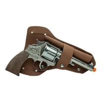 Jesse James Cap Gun Diecast Western Pistol Revolver Cowboy Prop Toy Set - £19.47 GBP