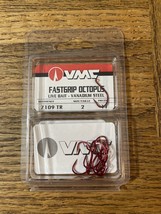 VMC Fastgrip Octopus Hook Size 2-BRAND NEW-SHIPS SAME BUSINESS DAY - $9.78