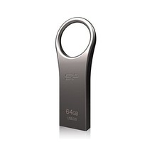 Silicon Power 64GB Jewel J80 USB 3.0 Key Flash Drive, Titanium (SP064GBU... - €41,51 EUR