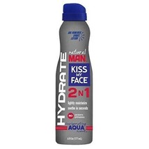 Kiss My Face Natural Man Body Lotion Spray, Invigorating Aqua, 6 Fluid O... - $9.95