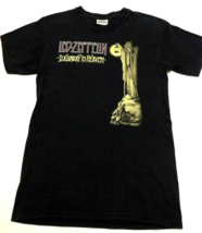 Led Zeppelin Stairway To Heaven T Shirt With Lyrics Unisex Mens Sz S Sma... - $32.39