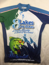 Peak1Sports Cycling Jersey Bike Unisex L 8 Lakes Spokane 2019 - £19.12 GBP