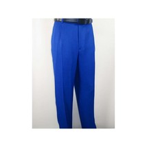 Men 2pc Walking Leisure Suit Short Sleeves By DREAMS 256-21 Solid Royal Blue image 2