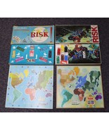 Lot of 2: RISK - 1959 Wooden &amp; 1980 Versions (Board Game 2-6 Players, Ag... - $39.99