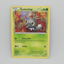Pokemon Scatterbug BREAKthrough 13/162 Common Basic Grass TCG Card - £0.78 GBP