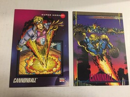 1992-93 Marvel Comics New Mutants Cannonball Trading Cards - £2.22 GBP