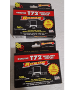 2 Pack Arrow T72 Insulated Staples 3/4&quot; x 31/64&quot; 721168HW  Insulated 300 Pk - £13.02 GBP