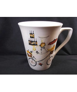 Chefs to Go tapered china coffee mug Oneida Kitchen Jennifer Garant 2004... - £9.56 GBP