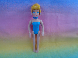 Disney Polly Pocket Princess Cinderella Doll Blue Undies - £1.82 GBP