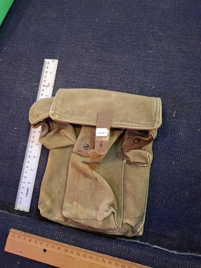 Old Military Pouch [ARM10167] - $59.00