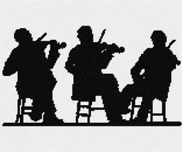 Pepita Needlepoint Canvas: Fiddlers, 12&quot; x 10&quot; - $86.00+