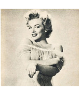 1956 Marilyn Monroe Movie Stars Parade Magazine Page Cut Out Sexy Star D... - $371.27 MXN