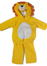 NWT Carters 2pc Fleece Lion Costume Dress up Carnival Halloween Padded 6-9 Month - £15.65 GBP