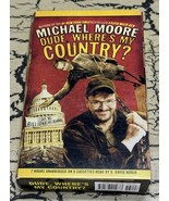 Michael Moore Dude Where&#39;s my Country Audiobook Cassette Book 2003 USA Rare - $185.44 MXN