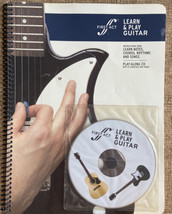 Learn &amp; Play Guitar FIRST ACT Play-Along  Instructional Book - W/CD Instrument H - £7.47 GBP