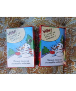 NOS JOLLY JINGLES THE YEAR VERNON SNOWMAN MAKEOVER BOXED CHRISTMAS CARDS - €6,94 EUR