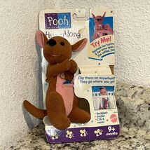 Vintage Mattel 1986 Winnie The Pooh Hug Along Kanga Plush Toy New B3 - $9.85