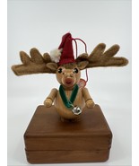Steinbach Handmade, Germany Reindeer Moose Ornament - €17,18 EUR Steinbach Handmade, Germany Reindeer Moose Ornament - €17,18 EUR