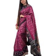 Sambalpuri handloom wedding silk saree for women's odisha handloom khandua pata  - $316.80 - $346.50