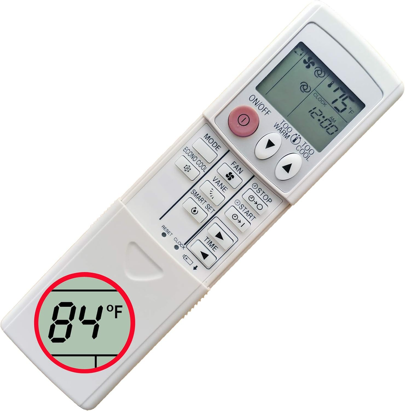 Replacement Mitsubishi Electric Mr Slim Air Conditioner Remote Control MSZGE06