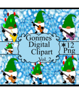 Gnomes Digital Clipart Vol. 2 - $37.17 MXN