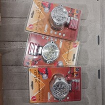 32-LED Head & Bicycle Lamp With Adjustable Head Strap & 3AAA Battery (3-Pack) image 3
